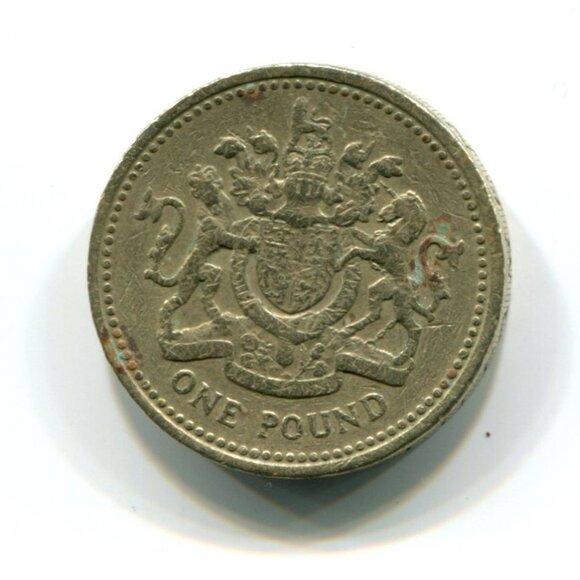 1983 Great Britain One Pound Coin (b511-7) - Picture 1 of 2